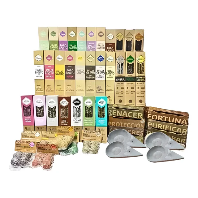 Kit Emprendedores Sahumerios Sagrada Madre + Sahumadores