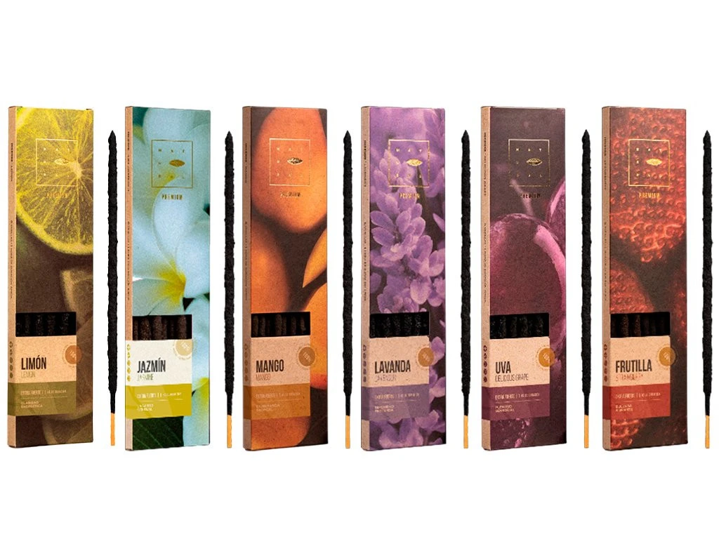 SAHUMERIO NATURAL PREMIUM 6 VARILLAS SAGRADA MADRE X 1