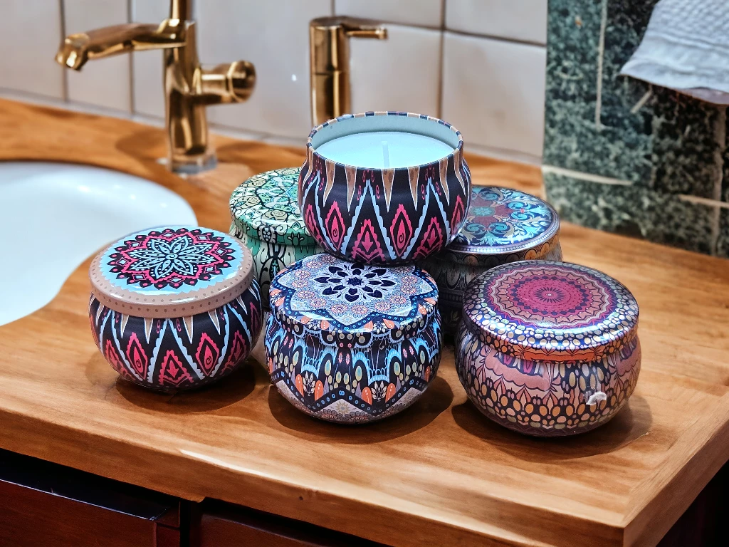 LATA MANDALA AROMATICA D.6,5 CM GRANDE