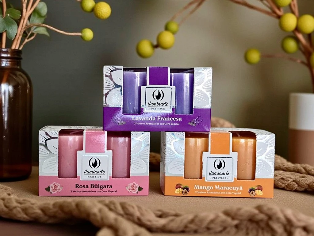 VELONCITO 2 VOTIVOS AROMATICOS C/CERA VEGETAl