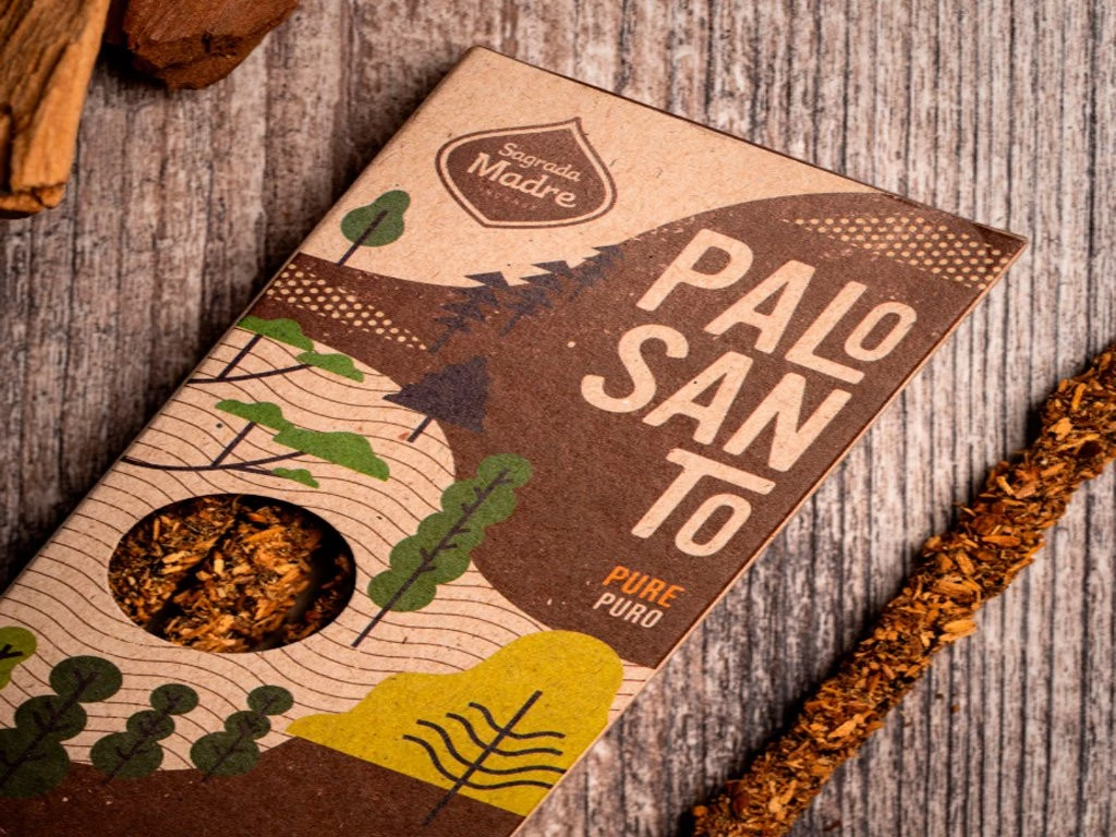 SAHUMERIO PALO SANTO CORTO VS AROMAS SAGRADA MADRE X 1