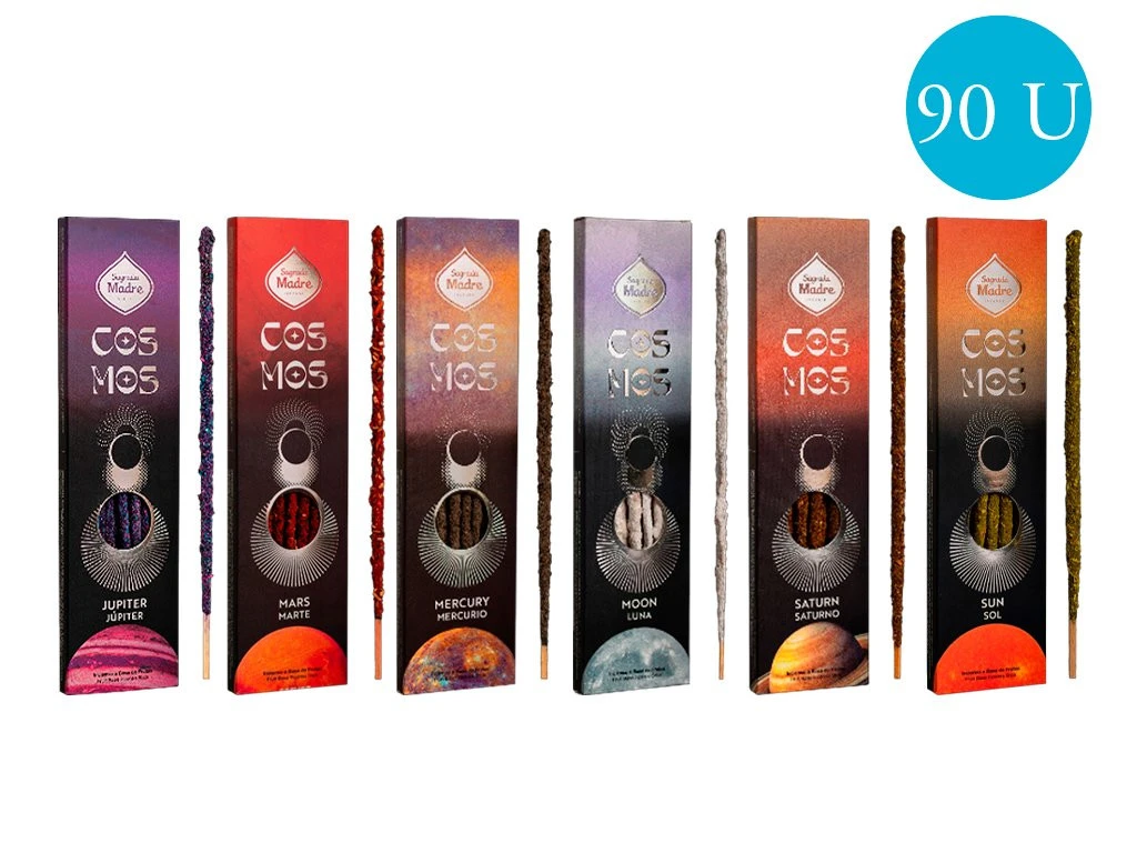 SAHUMERIO COSMOS SAGRADA MADRE 8 VARILLAS - BULTO A PARTIR DE 90