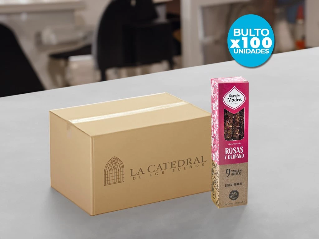 SAHUMERIO LINEA HIERBAS SAGRADA MADRE - BULTO A PARTIR DE 100 U.
