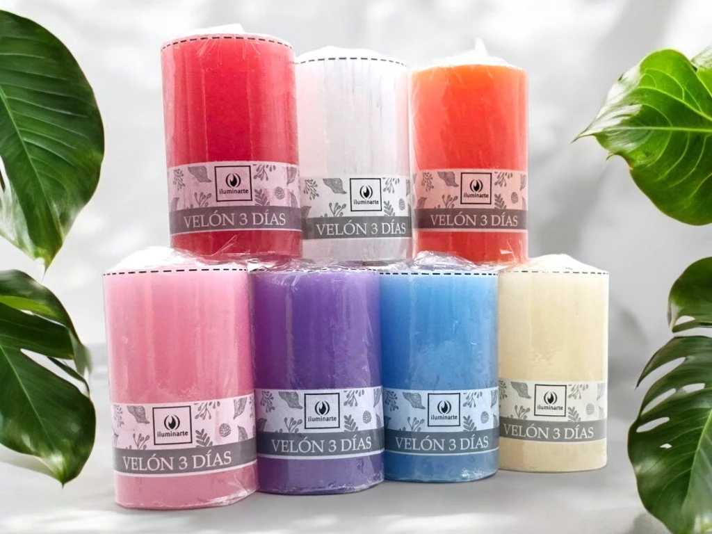 VELON 3 DIAS ILUMINARTE LISO 8X5CM X 1