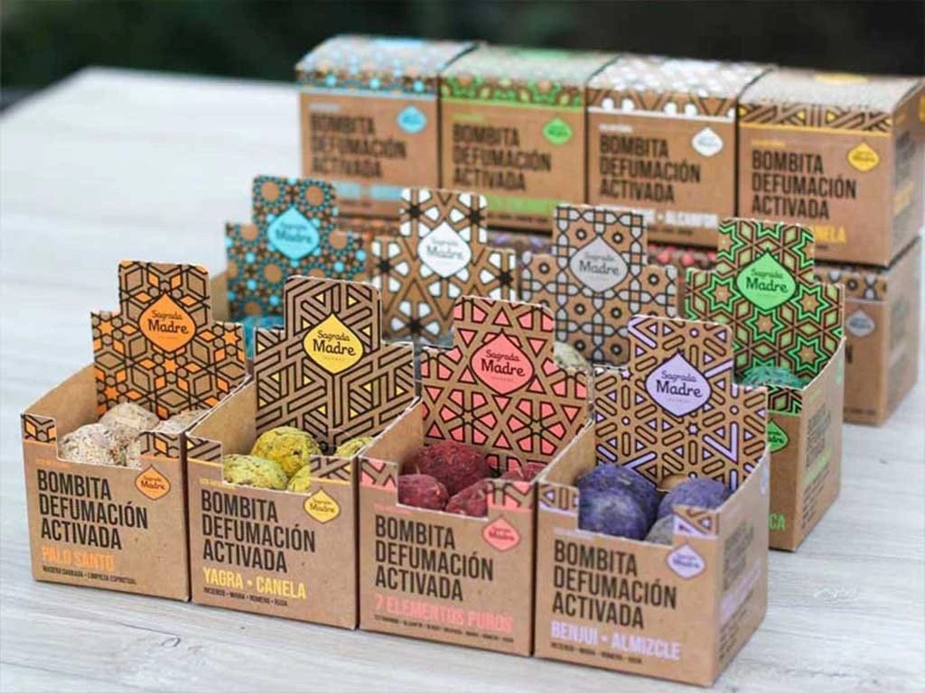 DEFUMACION ACTIVADA BOMBITA CAJA X 8 SAGRADA MADRE