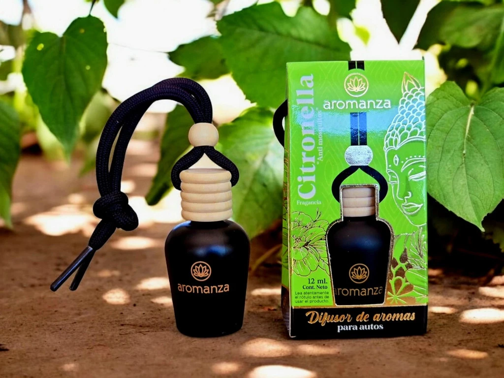 DIFUSOR PARA AUTOS AROMANZA 12 ML X 1