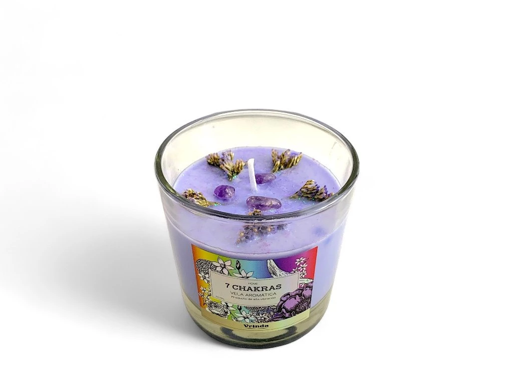 VELA AROMATICA 7 CHAKRAS VRINDA