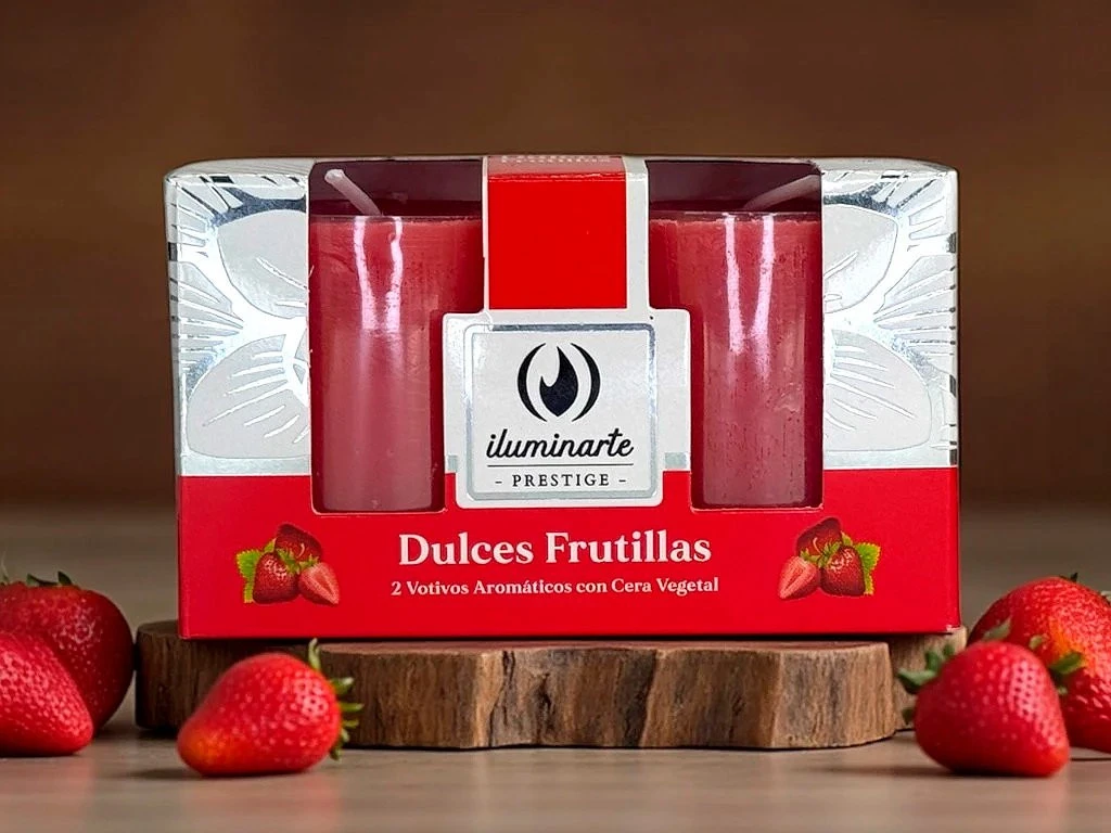 VELONCITO 2 VOTIVOS AROMATICOS C/CERA VEGETAL - BULTO A PARTIR DE 24
