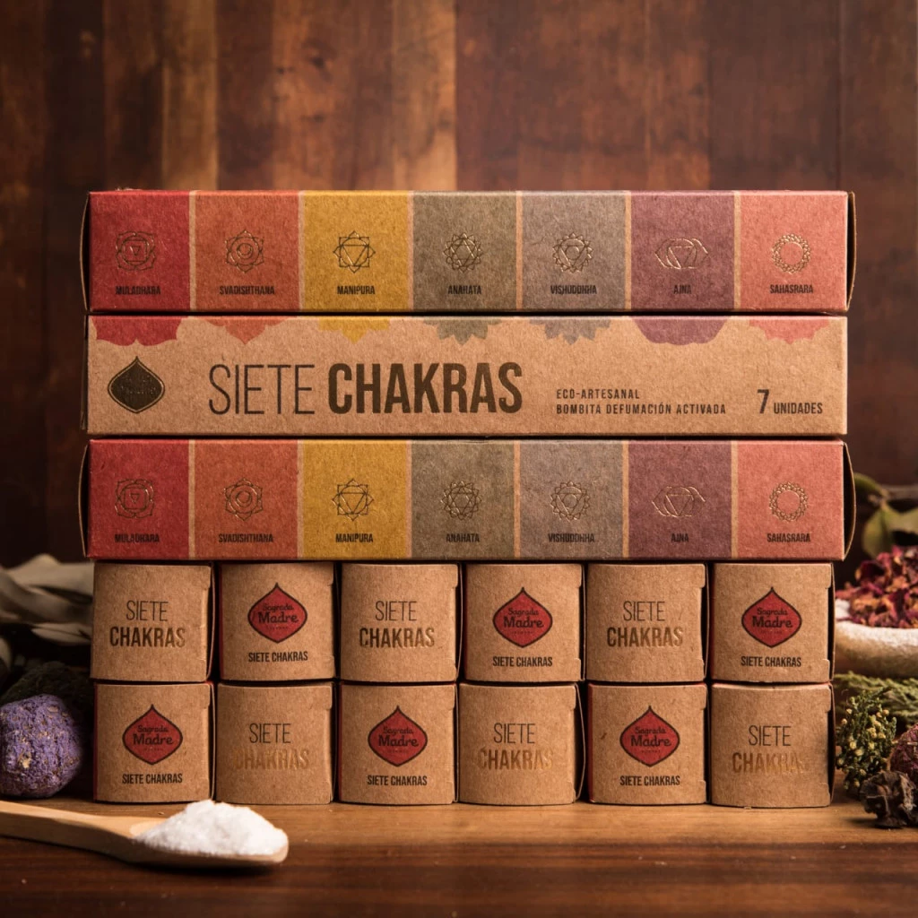 BOMBITA 7 CHAKRAS SAGRADA MADRE