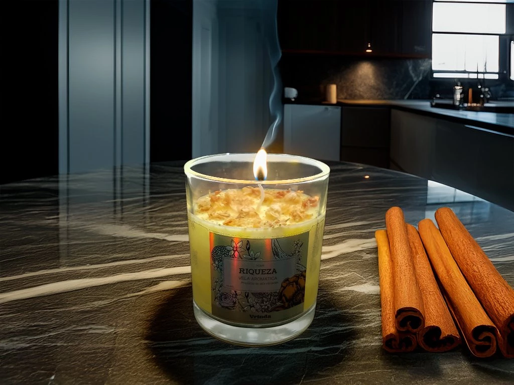 VELA AROMATICA - RIQUEZA VRINDA