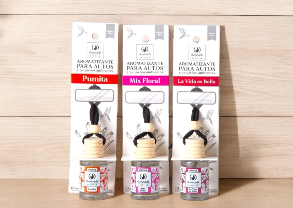 DIFUSOR AUTO ILUMINARTE 10ML X1