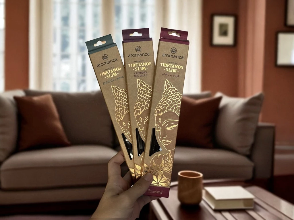 SAHUMERIO TIBETANOS SLIM X 10 VARILLAS X 1