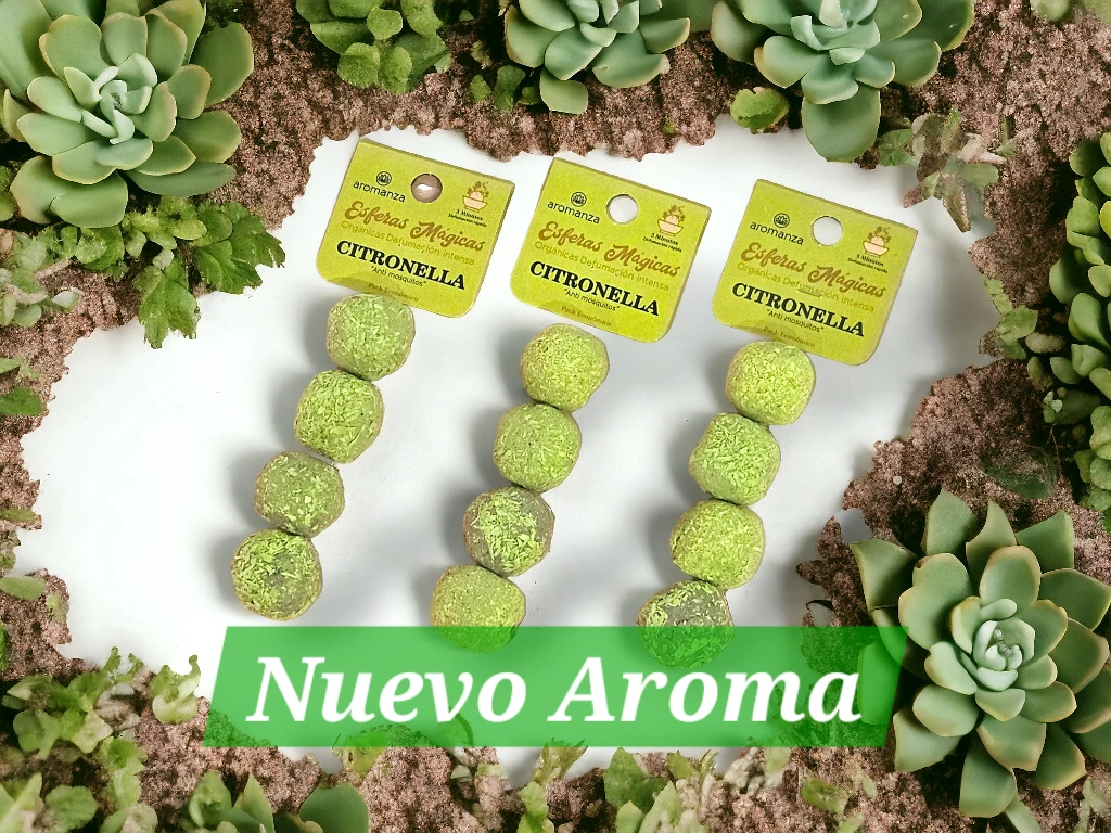 ESFERAS MAGICAS X 4 COLGABLES AROMANZA X 1