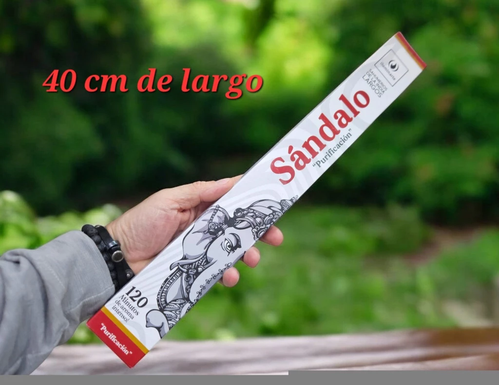 SAHUMERIOS ILUMINARTE INDIA LARGOS 40CM (10 VARILLAS) X 1