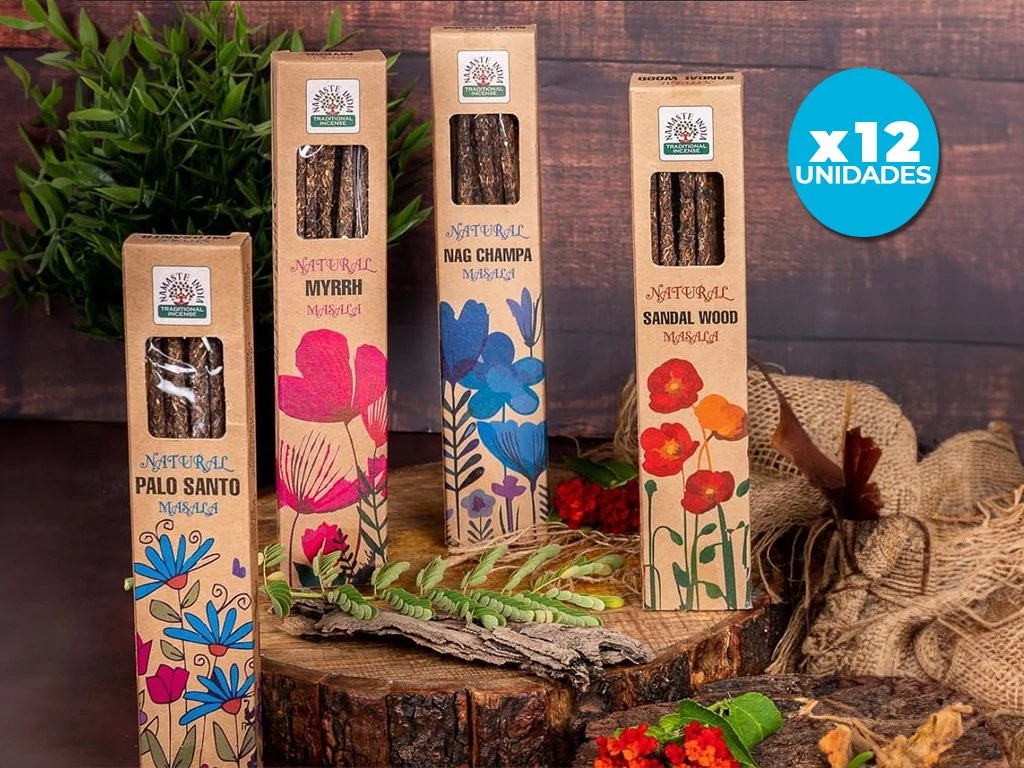 SAHUMERIO NAMASTE NATURAL MASALA 33G X12