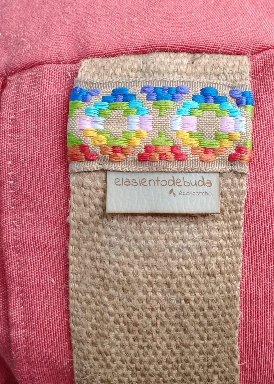 Zafu de Meditación 100% artesanal - Elasientodebuda