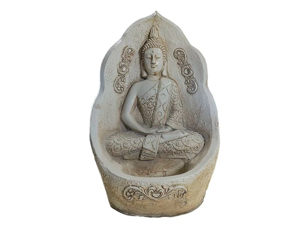 IMAGEN BUDA ALTAR RESINA ARTESANAL 53X34CM
