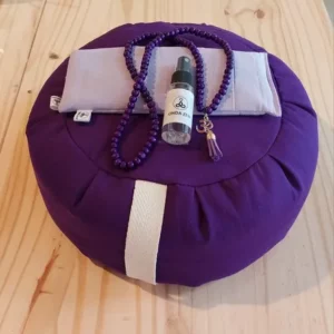Kits Sahumadores Yoga y Meditación (1 Japa Mala+ 1 Saffu + 1 Mat + almohadilla de ojos)