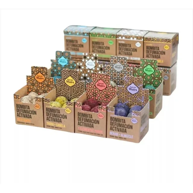 Bombitas Defumación Activada Sagrada Madre X 8 Cajas De 8 U Fragancia 8 VARIEDADES