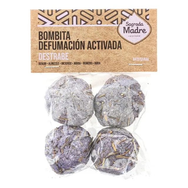 Bombitas Defumación Sagrada Madre (bolsita X 4 Unid.)