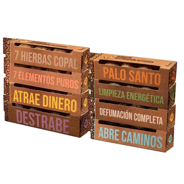 Bombitas De Defumación X4 Sagrada Madre Linea Completa