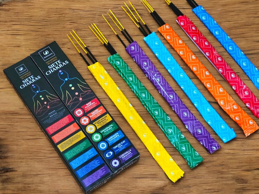 SAHUMERIO 7 CHAKRAS ILUMINARTE