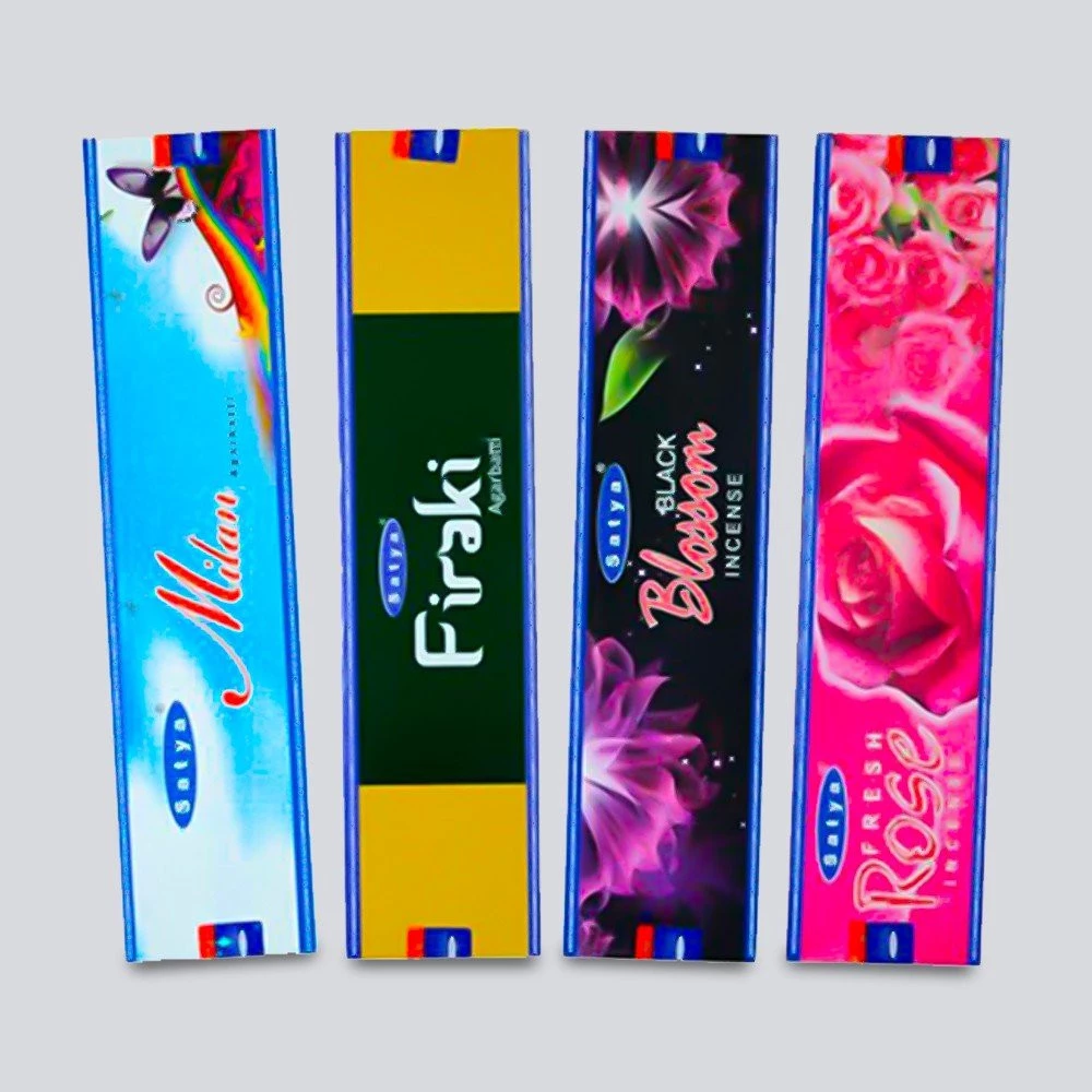 SATYA LIBRE DE CARBON FRESH/FIRAKI/MILAN/BLOSSOM/TUFAN/S.SANDAL 20GR